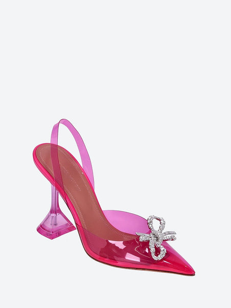 Pompes à écharpe en verre Rosie