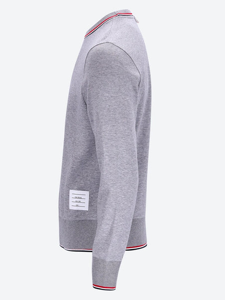 Pull de garniture à rayures RWB
