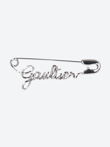 Safety pin gaultier mono earring