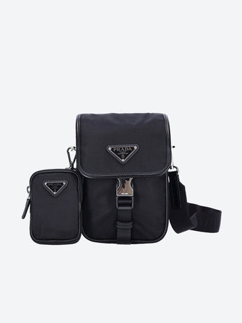 Re nylon saffiano leather bag