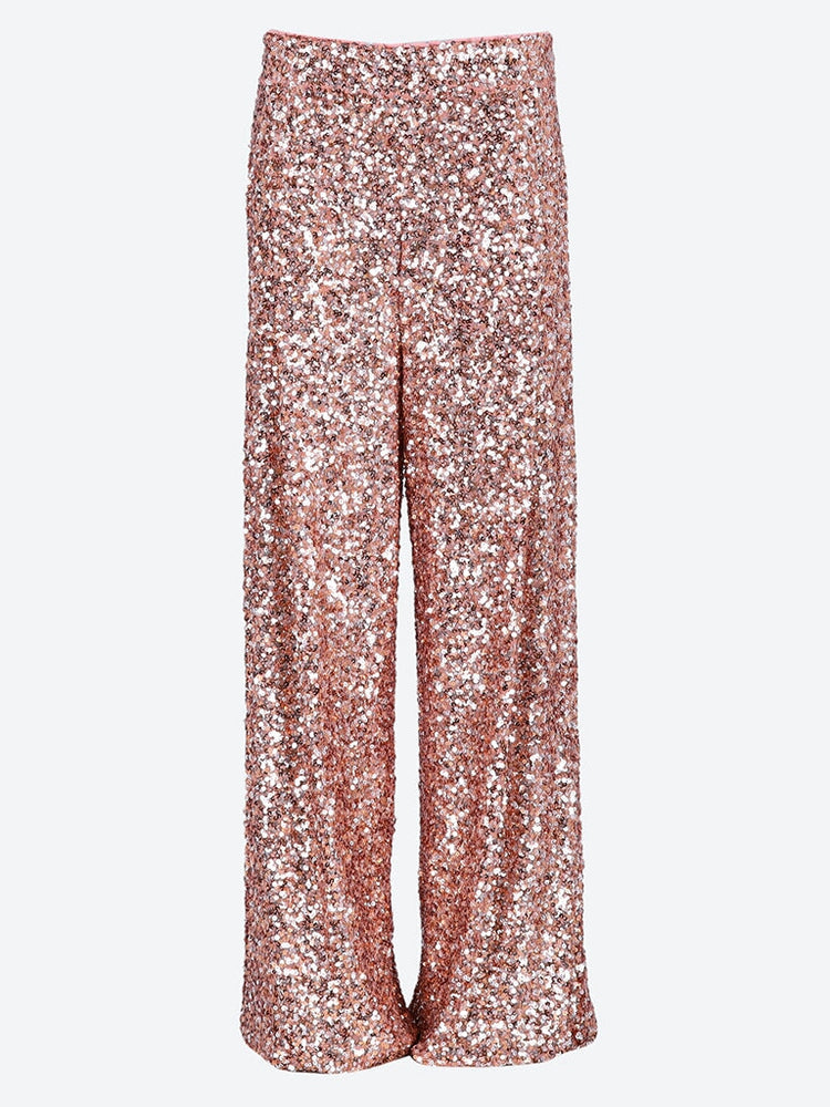 MISSONI Sequin-embellished crochet-knit wide-leg pants | Sale up to 70% off  | THE OUTNET