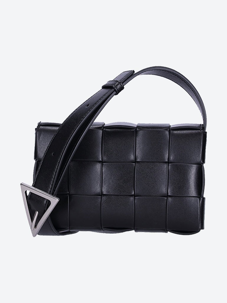 SMALL CASSETTE LEATHER SHOULDER BAG for Women - Bottega Veneta