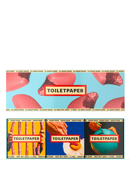 Toiletpaper 3 soap kit
