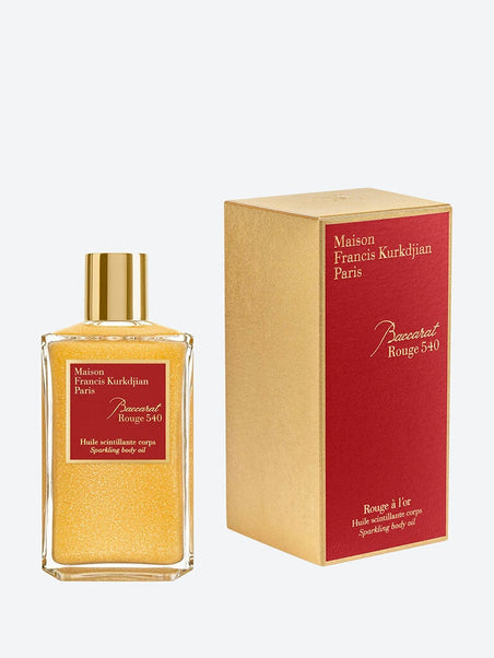 Baccarat Rouge 540 - Huile scintillante parfumée pour le corps