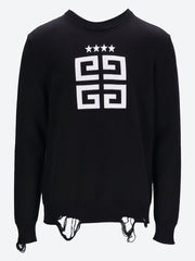 Star embroidered 4g logo sweater ref:
