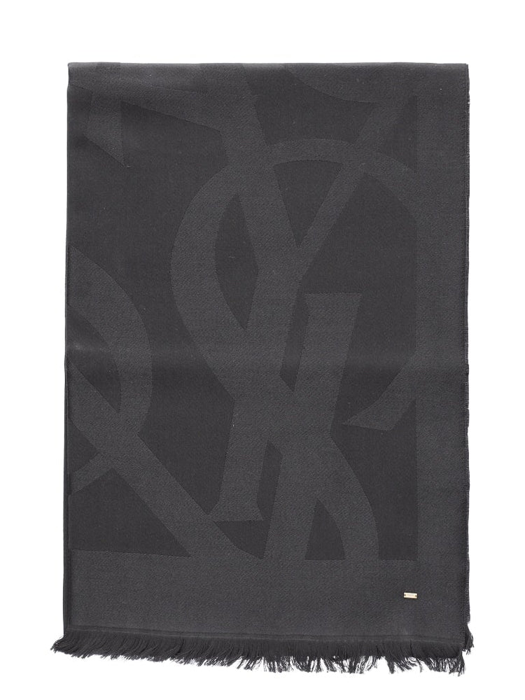 Cassandre-Schal aus Woll-Jacquard 1