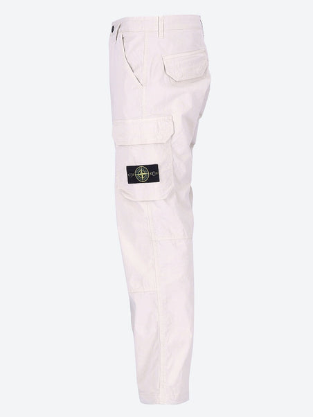 Stretch cotton gabardine pants