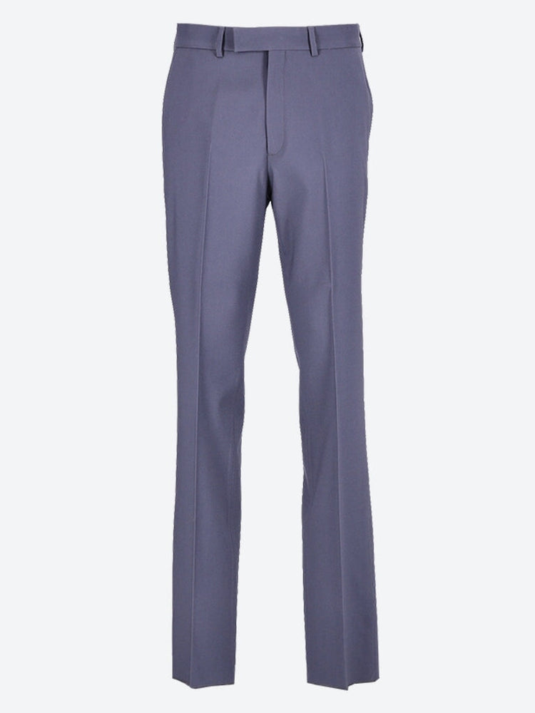 Stretch wool tailored pants 1