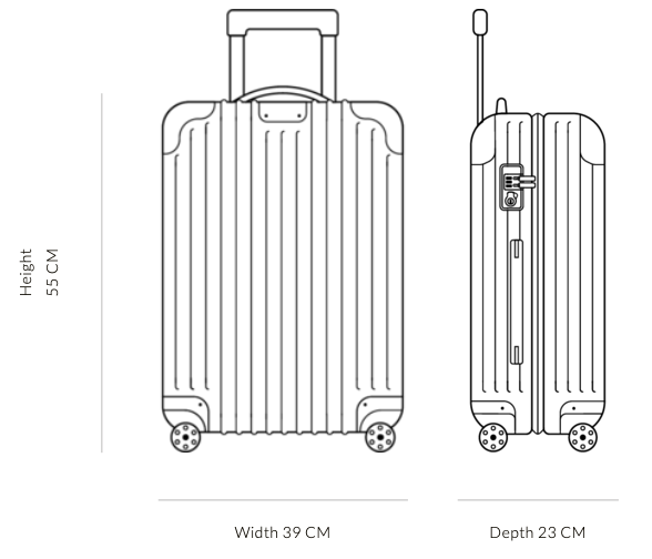 RIMOWA Essential Cabin Luggage - Matte_blue