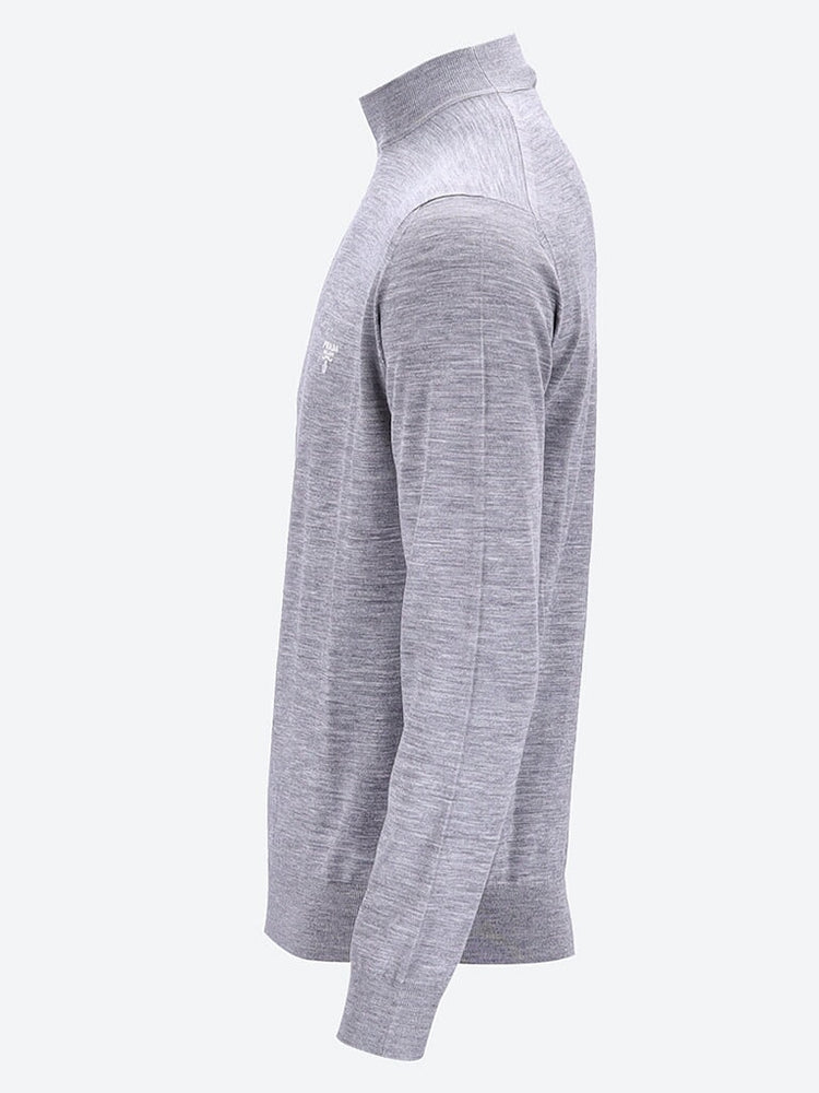 Superfine wool turtleneck sweater 2