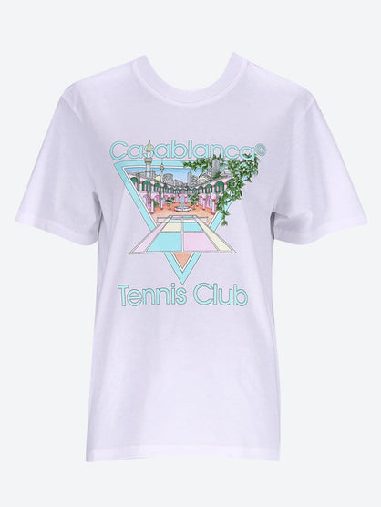 Tennis club icon pastelle t-shirt