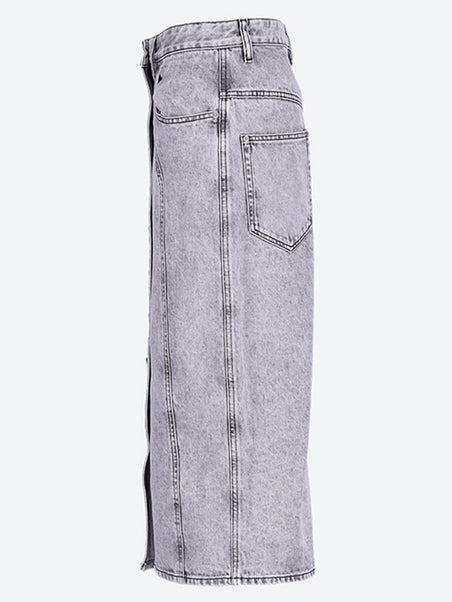 Vandy jeans maxi skirt