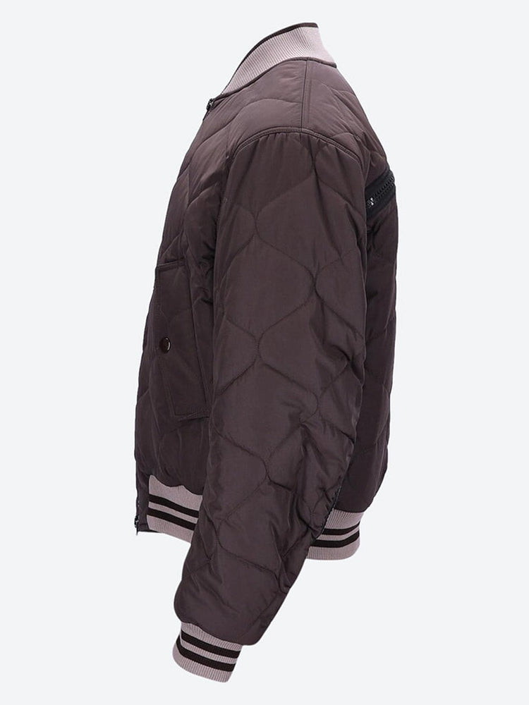 Vellow zip bomber jacket - Dries van noten - Men-clothing jacket