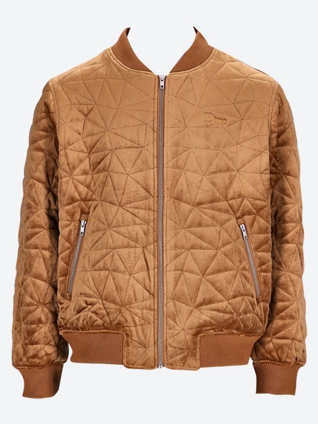 Veste de bombardier en velours