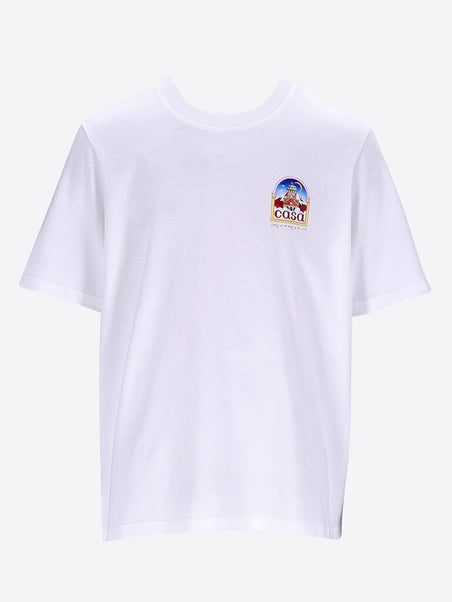 Vue de l'arche printed t-shirt