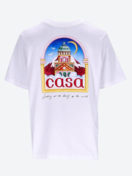 Vue de l'arche printed t-shirt