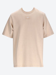 Washed embroidered label t-shirt ref: