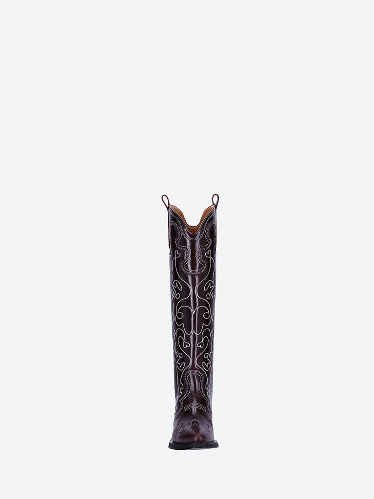 Western embroidered boots 3