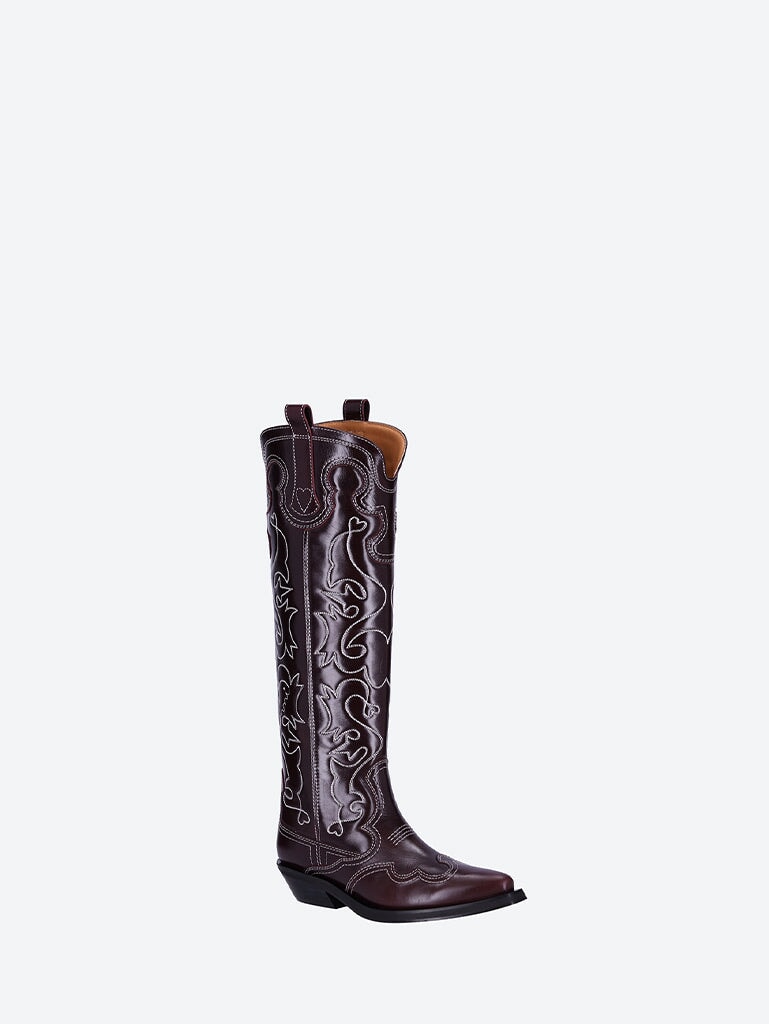 Western embroidered boots 2