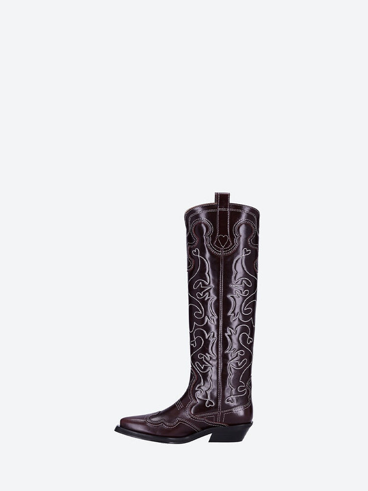 Western embroidered boots 4