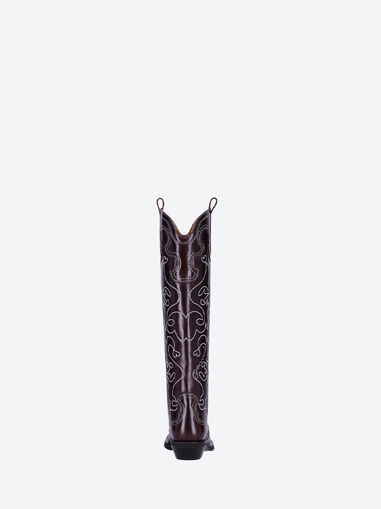 Western embroidered boots 5