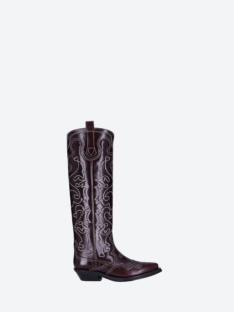 Western embroidered boots 1